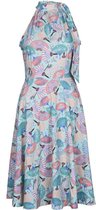Voodoo Vixen Flare jurk -L- Bonnie Groen