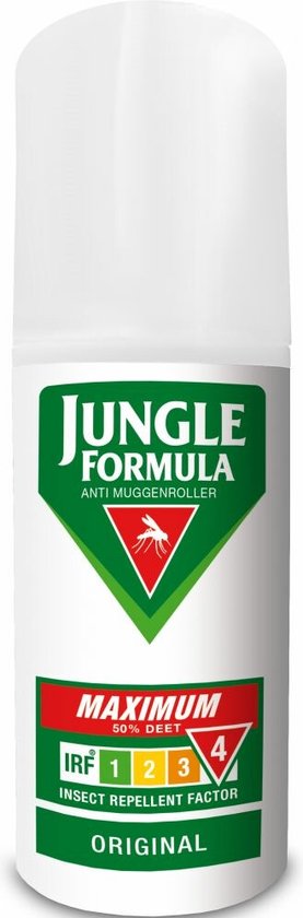 Jungle Formula Maximum Roll on Muggenbescherming 50% DEET 50ml