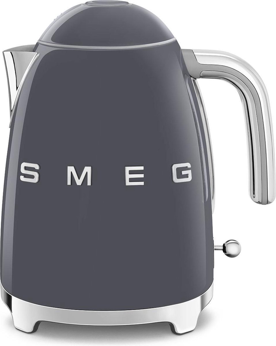 Bol.com SMEG KLF03GREU - Waterkoker - Leigrijs - 1,7L aanbieding