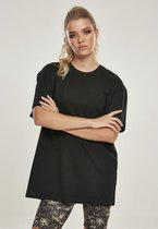 Urban Classics Dames Tshirt -S- Oversized Boyfriend Zwart