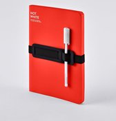 Cahier Nuuna A5 + Not White, rouge