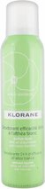 Klorane Deodorant Spray Efficacité 24H à L'Althéa Blanc 125 ml