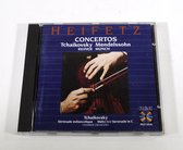 CD Heifetz - Concertos Tchaikovski Mendelssohn AC