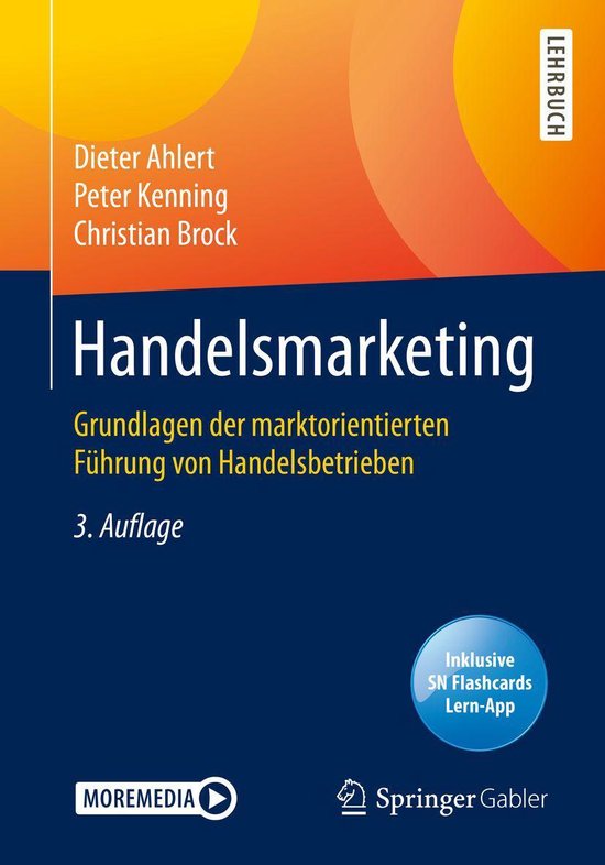 Business and Economics (German Language) - Handelsmarketing - cover