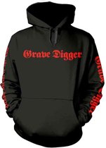 Grave Digger Hoodie/trui -XL- Heavy Metal Breakdown Zwart