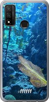 Huawei P Smart (2020) Hoesje Transparant TPU Case - Coral Reef #ffffff