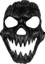 Witbaard Gezichtsmasker Ghost Pvc Zwart One-size