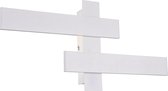 LED Wandlamp - Wandverlichting - Trion Balfy - 20W - Natuurlijk Wit 4000K - Rechthoek - Mat Wit - Aluminium - BSE