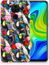 Leuk TPU Backcase Xiaomi Redmi Note9 Telefoon Hoesje Birds
