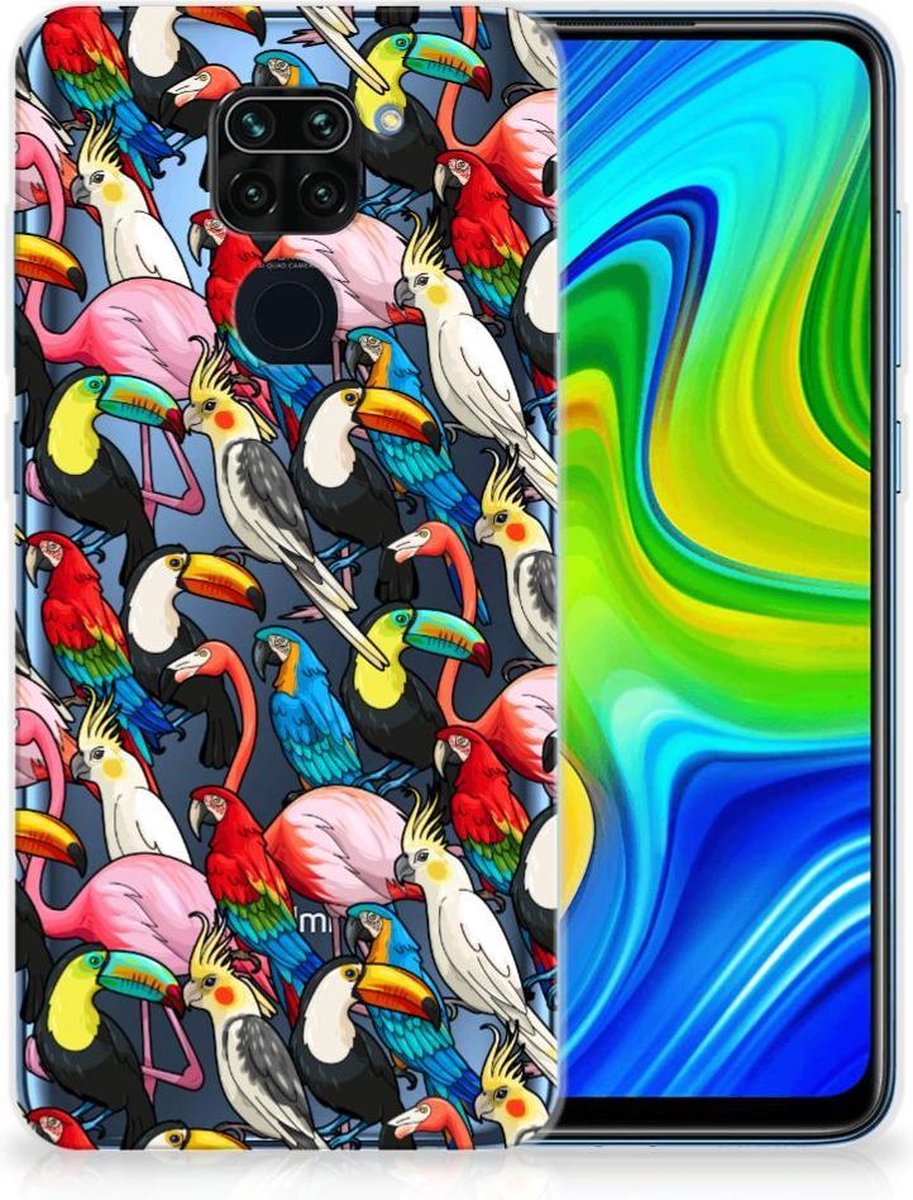 Xiaomi Redmi Note9 TPU Hoesje Birds