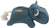 D&D Chenille emmy Blauw 30x14cm