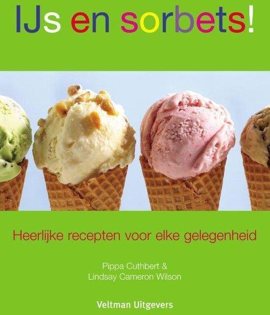 Cover van het boek 'IJs en sorbets!' van L. Cameron-Wilson en P. Cuthbert