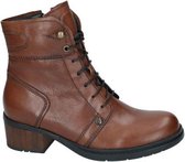 Wolky - Dames - cognac/caramel - Veterboots - maat 41