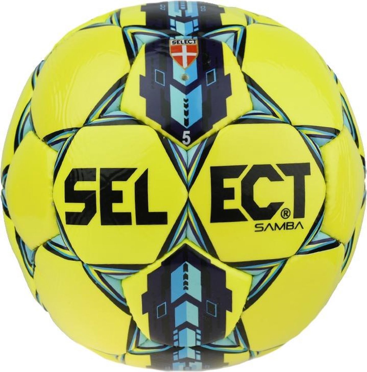 Select Samba IMS Ball SAMBA YEL-BLK_5, Unisex, Geel, Voetbal