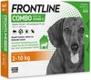 Frontline Combo - S: van 2 tot 10 kg - Anti vlooienmiddel en tekenmiddel - Hond - 3 pipetten