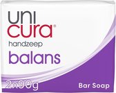 12x Unicura Tabletzeep Anti Bacterieel Balans 180 gr