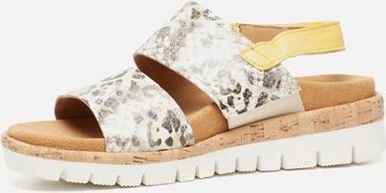Gabor Comfort sandalen slangenprint - Maat 38.5 | bol.com
