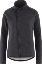 Klättermusen Outdoorvest Falen Dames Katoen Donkergrijs Mt Xs