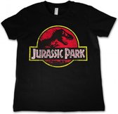 JURASSIC PARK - T-Shirt KIDS Logo Distressed (12 Years)