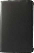 360 graden draaiend Litchi structuur lederen hoesje met houder voor Samsung Galaxy Tab 2 (10.1) / P5100(zwart)