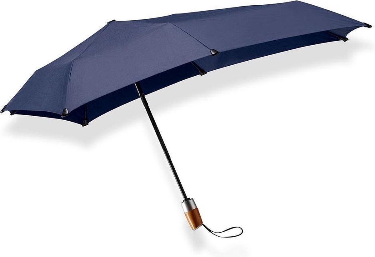 Senz Automatic Deluxe Opvouwbare Stormparaplu midnight blue