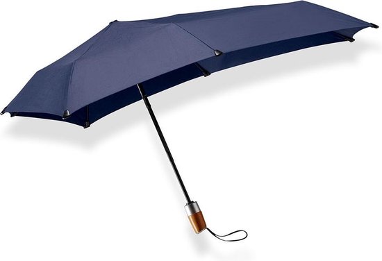 Senz Automatic Deluxe Opvouwbare Stormparaplu midnight blue