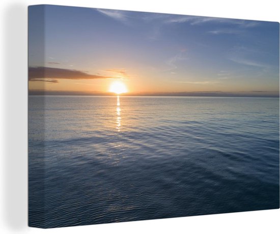 Le lever du soleil sur la mer silencieuse toile 30x20 cm - petit - Tirage  photo sur... | bol