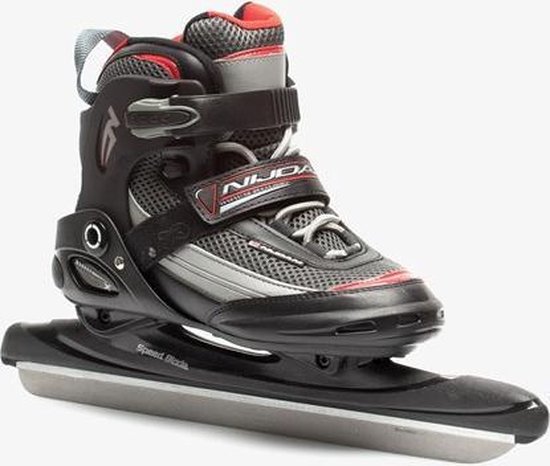Nijdam semi-softboot noren schaatsen - Zwart - Maat 38 | bol.com