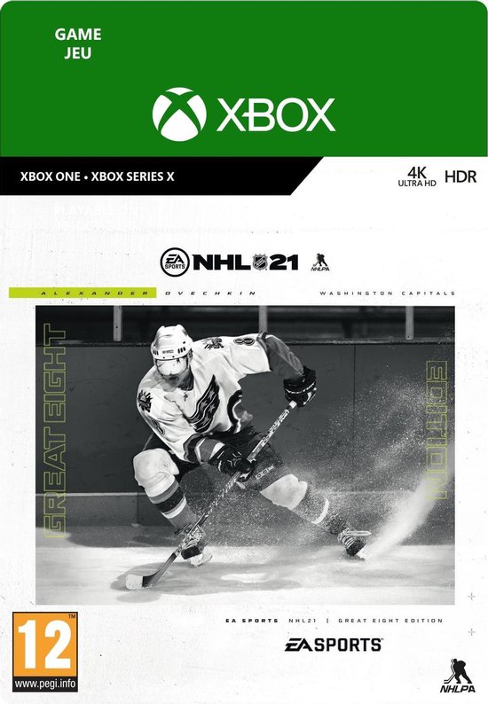 NHL 21: Great Eight Edition – Xbox One/ Xbox Series X/S Download – Niet beschikbaar in België