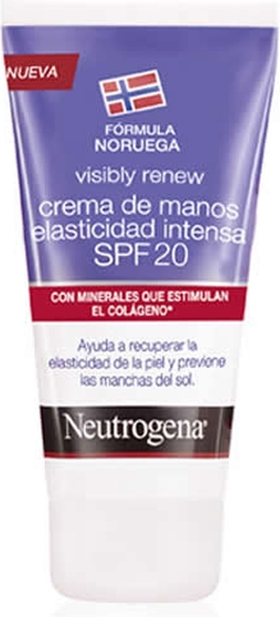 Neutrogena Hand Cream Visibly Renew Elasticidad Intensa Spf20 75 Ml