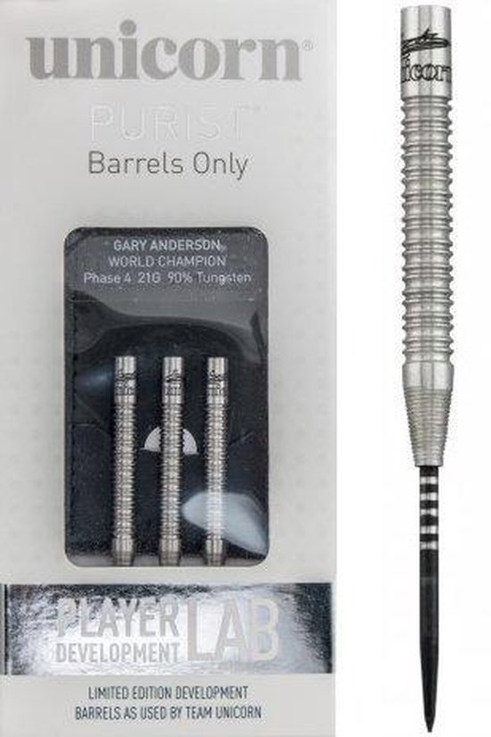 Unicorn Purist Gary Anderson W.C. Phase 4 90% - Dartpijlen van Merkloos — afbeelding 3