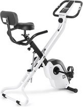 CAPITAL SPORTS Azura X1 - Hometrainer - X-bike - Fitness Fiets -  Ergometer - Polssensor - Trainingscomputer - inklapbaar - 8 standen - max. 120 kg