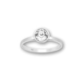Swarovski ring zilver