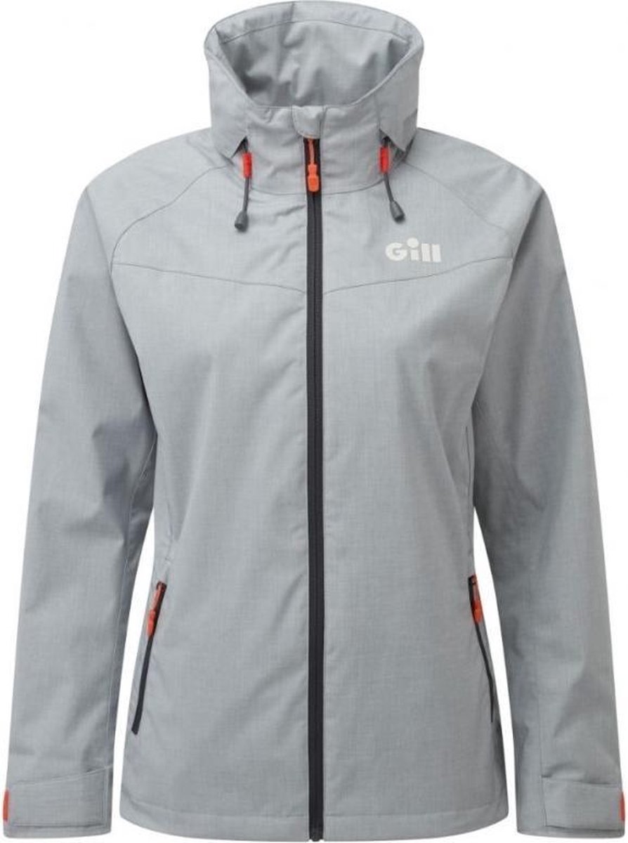 Gill Pilot Jacket - Zeiljas - Dames - Grey Melange
