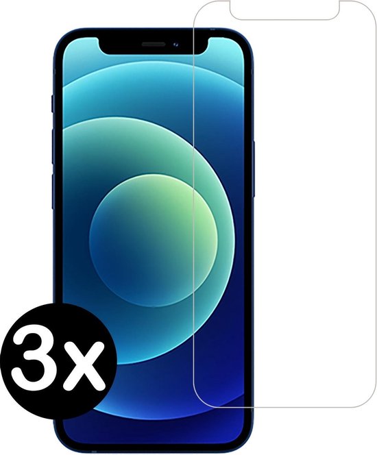 Screenprotector voor iPhone 12 Pro Screenprotector Glas Tempered Glass