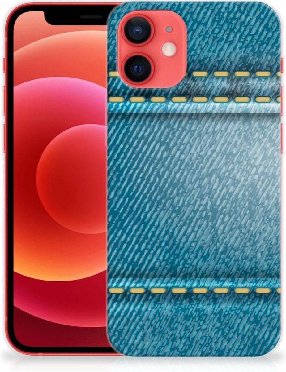 iPhone 12 Mini Silicone Back Cover Jeans