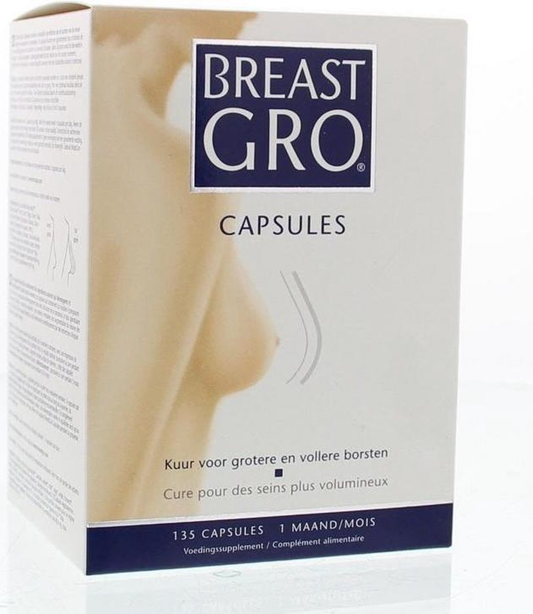 Goedkoopste Breast Gro Capsules Maandkuur 135 capsules