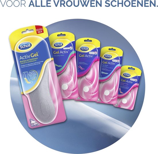 Vorm van het schip zin bezig Scholl GelActiv Inlegzolen – Pumps & Hakken – 1 Paar | bol.com