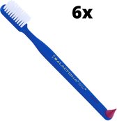 Lactona Nylon M39 Soft met Tip- 6 stuks - Tandenborstel - Voordeelverpakking