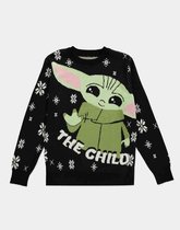 The Mandalorian - The Child Knitted Christmas Jumper - L