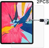 2 STUKS 0.26mm 9H Oppervlaktehardheid Rechte Rand Explosieveilige Gehard Glasfolie voor iPad Pro 11 (2018) & (2020) / iPad Air 2020 10.9
