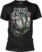 Genesis Heren Tshirt -XL- Foxtrot Acid Zwart