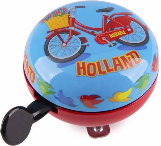 Matix - Holland - Fietsbel - Rood Blauw - 80 mm