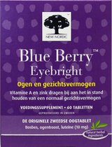 New Nordic Blue Berry Eyebright - Ogen en gezichtsvermogen - Voedingssupplement - 60 stuks