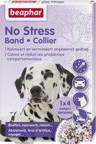 Beaphar No Stress Band Dog - Agent anti-stress - 3 x 65 cm chacun