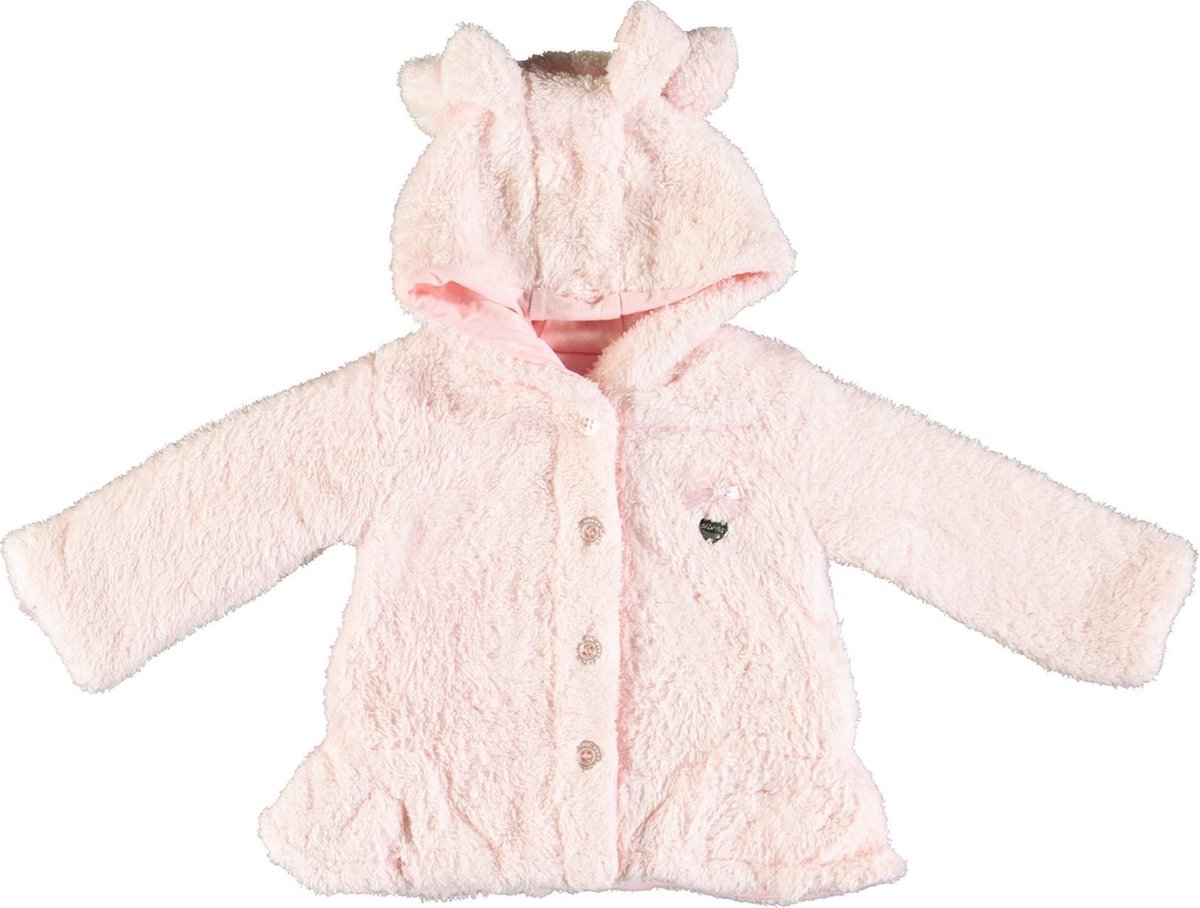 grote Oceaan Aardappelen kruipen Le chic teddy coat pretty in pink maat 50/56 | bol.com