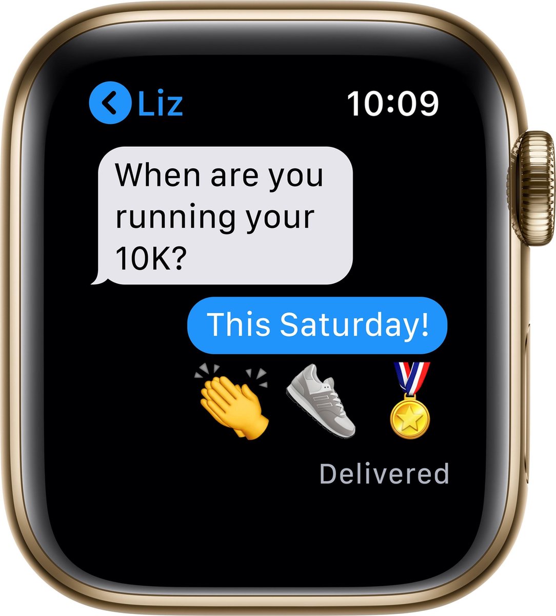 Apple Watch Series 6 GPS + Cellular, 40mm Gold Stainless Steel Case with  Cyprus Green | bol.com