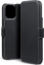 Qubits - slim wallet hoes - iPhone 12 Pro Max - Zwart
