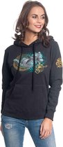 Alice In Wonderland Hoodie/trui -L- About Time Zwart