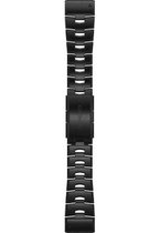 Garmin Quick Release Titanium Horlogebandje - 26mm Polsbandje - Wearablebandje - Carbon Grey DLC